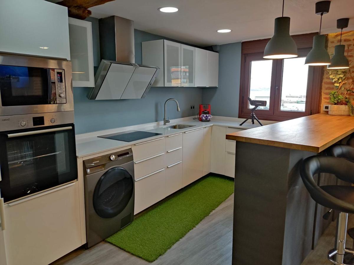 Precioso Loft En Bermeo Con Vistas Al Mar公寓 外观 照片